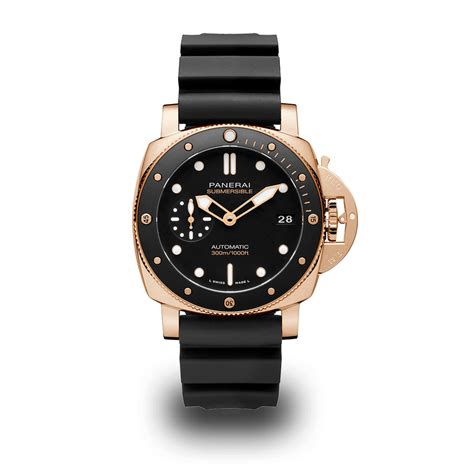 panerai underwater goldtech 42mm.